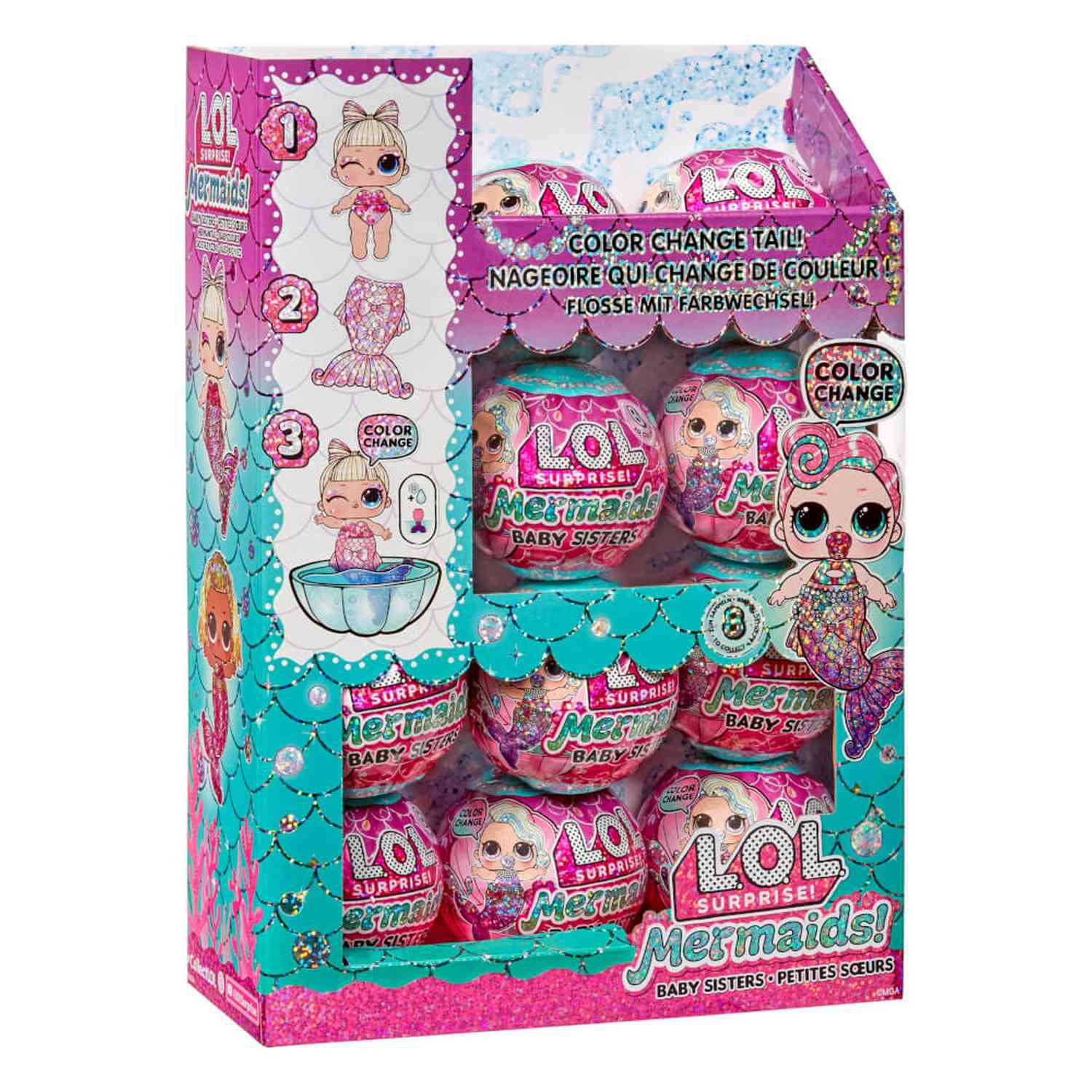 515760 LOL SURPRISE MERMAIDS BABY SIS PDQ 1