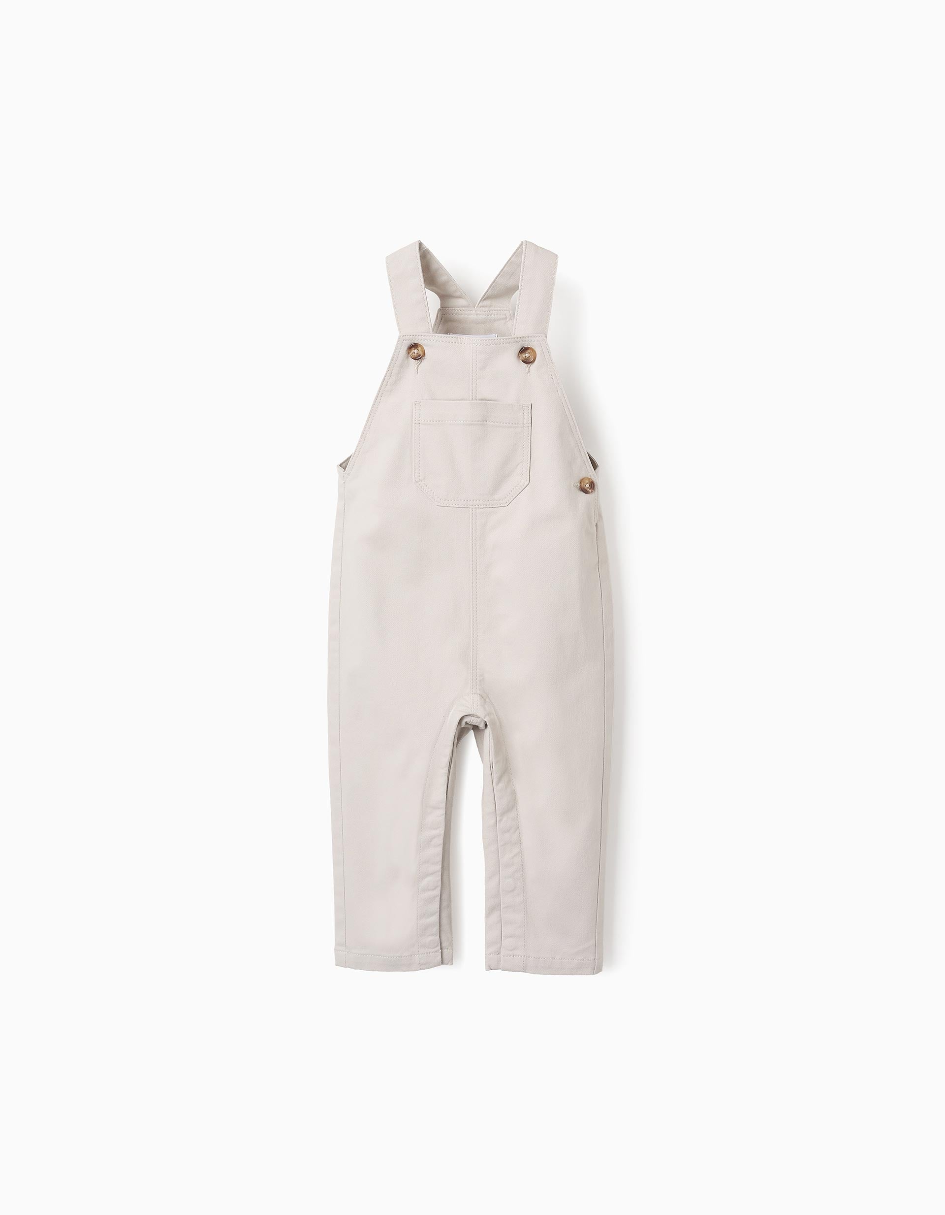 31072303021006 OVERALL 6/9M LIGHT BEIGE 1
