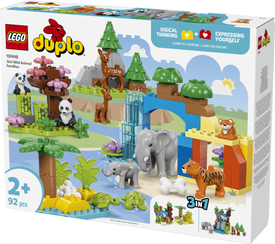 10446 3 in 1 Wild Animal Families V29 4