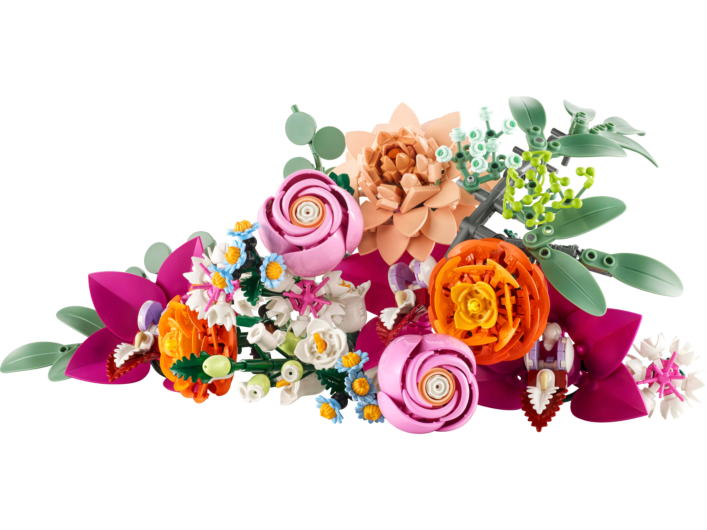 10342 Pretty Pink Flower Bouquet V29 3