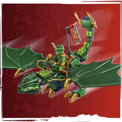 71829 Lloyd's Green Forest Dragon V29 3