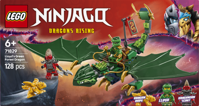 71829 Lloyd's Green Forest Dragon V29 4
