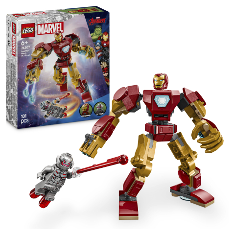 76307 Iron Man Mech vs. Ultron V29 2