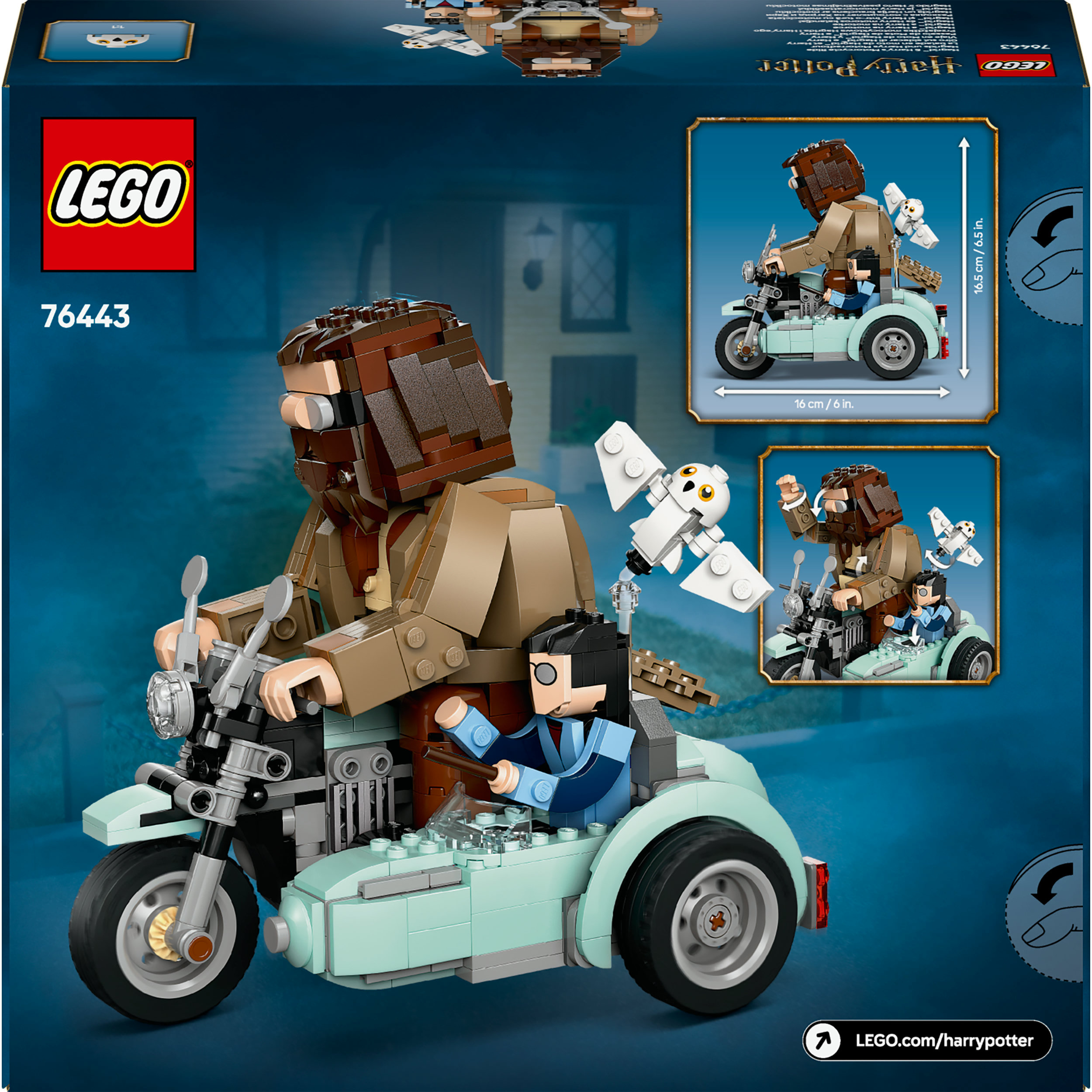 76443 Hagrid™ & Harry's Motorcycle.. V29 3