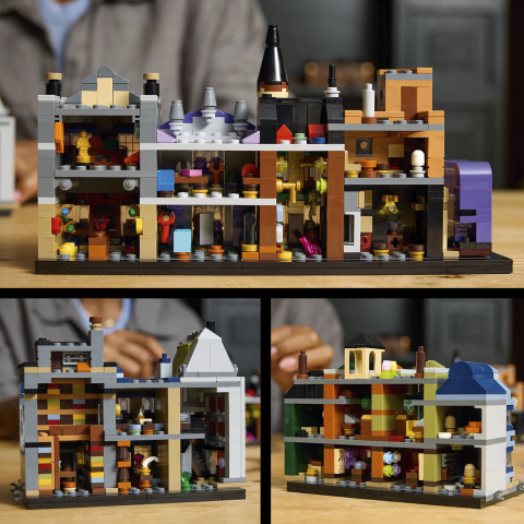 76444 Diagon Alley™ Wizarding Shops V29 3