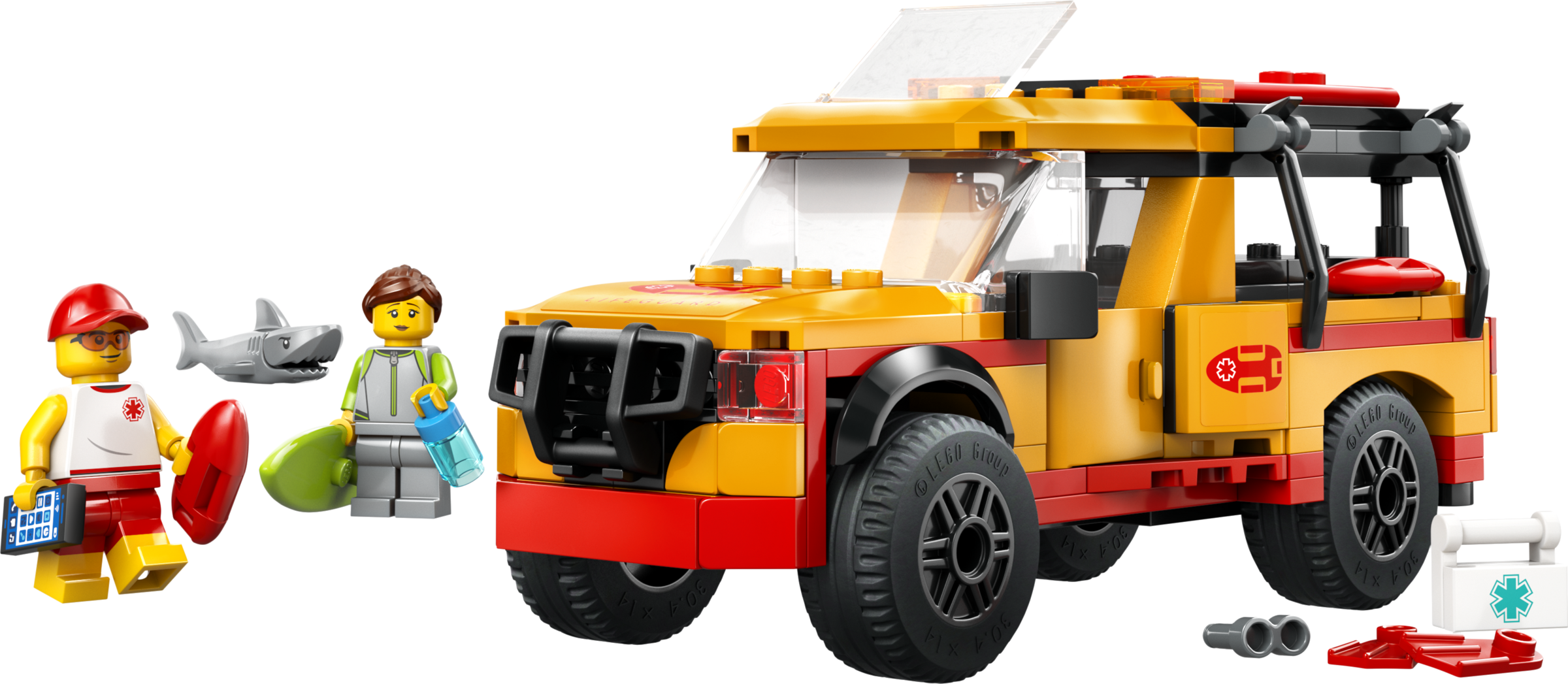 60453 Lifeguard Beach Rescue Truck V29 2