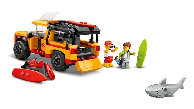 60453 Lifeguard Beach Rescue Truck V29 3