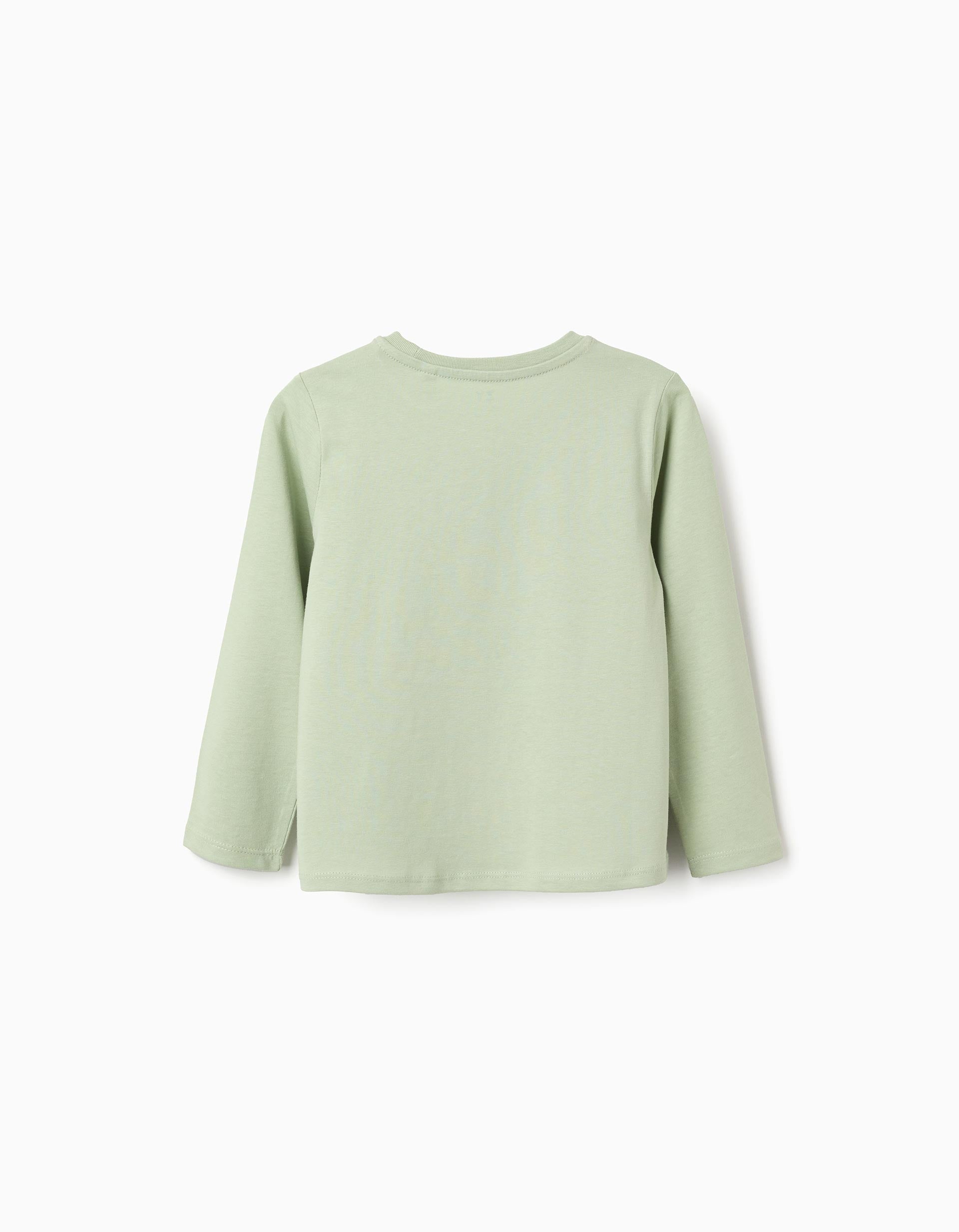31070503026023 - SS SHIRT AOP COTTON, LIGHT GREEN, 5/6 1