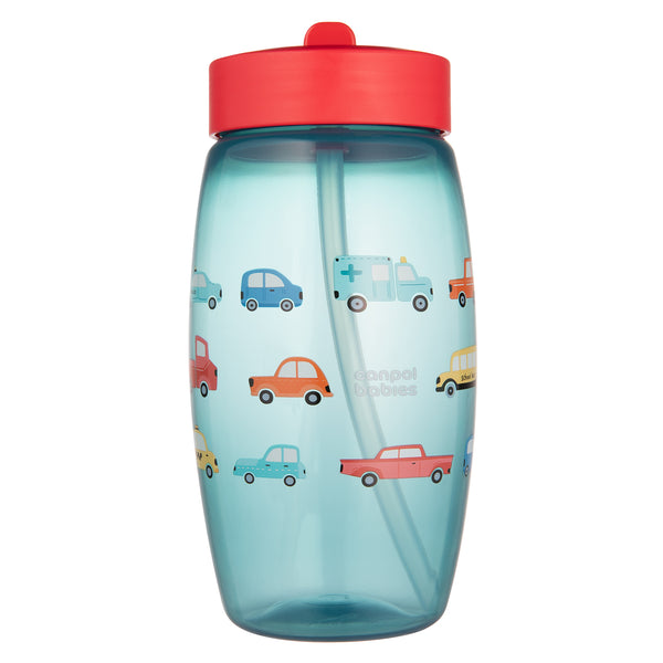 56/618_blu Canpol babies Sport Cup with Foldable Spout 400 ml CARS 3