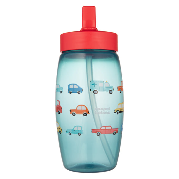 56/618_blu Canpol babies Sport Cup with Foldable Spout 400 ml CARS 4