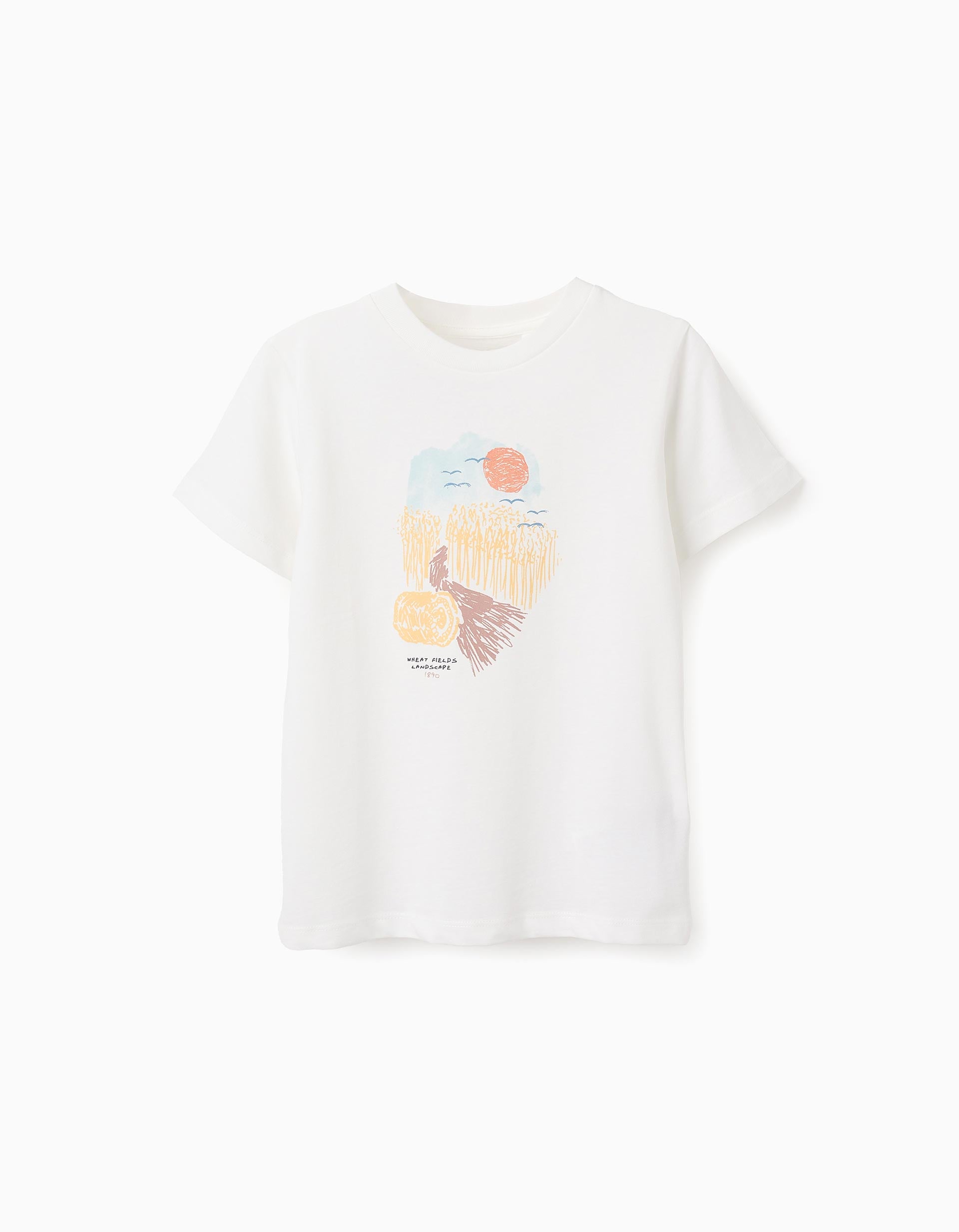 31071070041033 - SS TSHIRT JERSEY, WHITE, 9/10 1