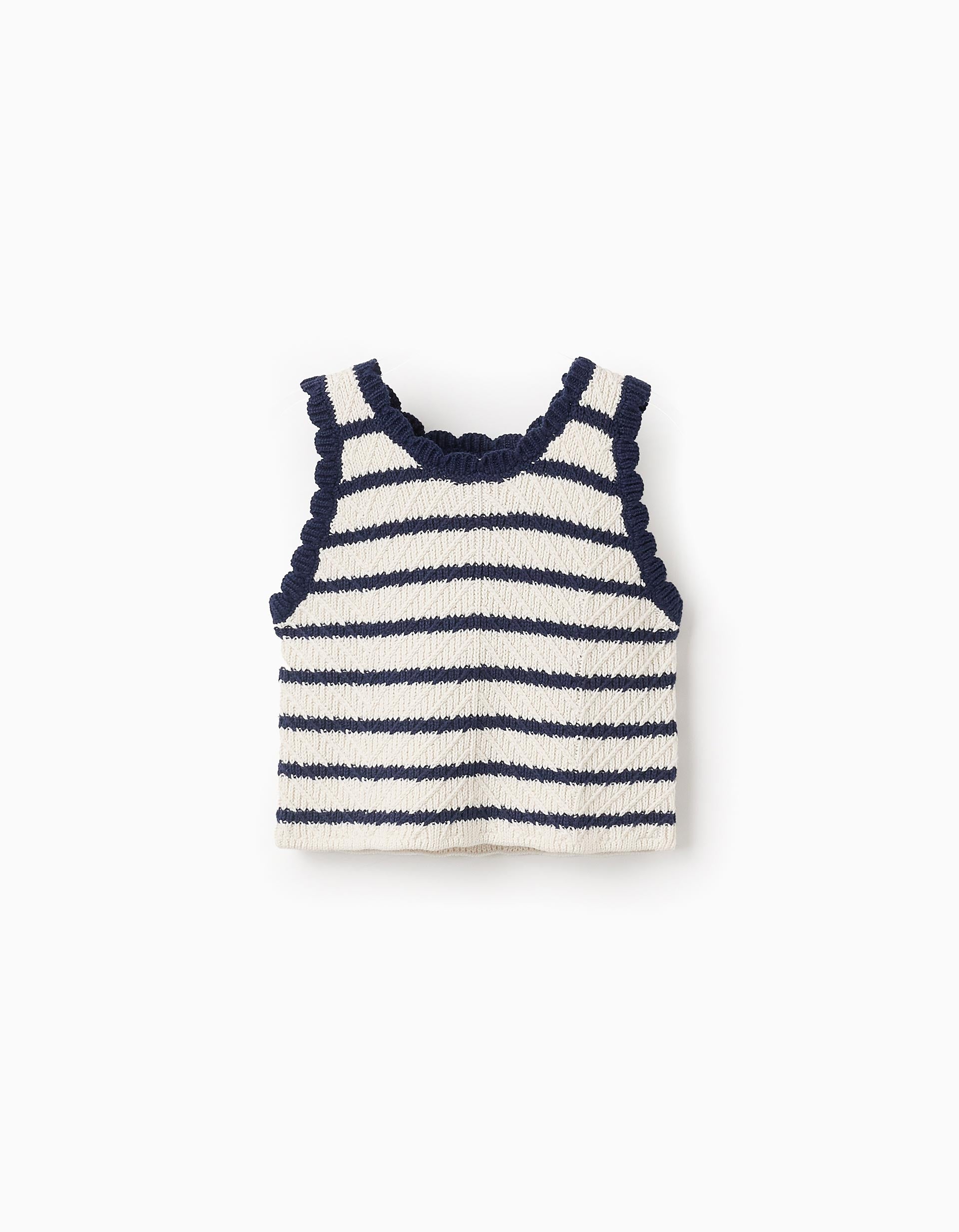 31071783041037 - SS KNIT TOP COTTON, WHITE, 11/12 1