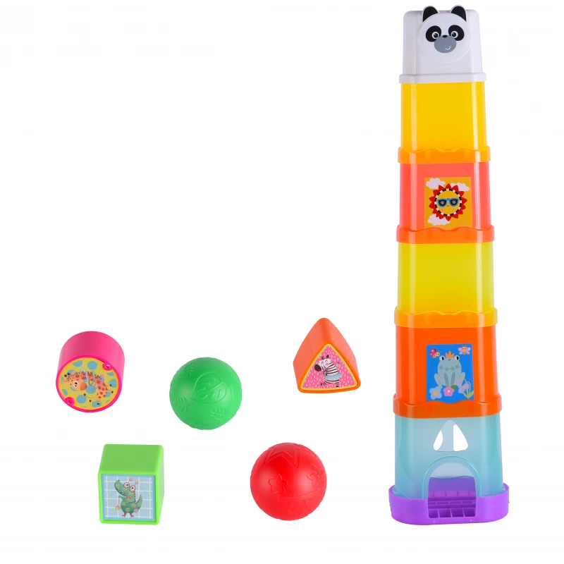 PL205 Infunbebe Drop n Roll Stacking Blocks 2