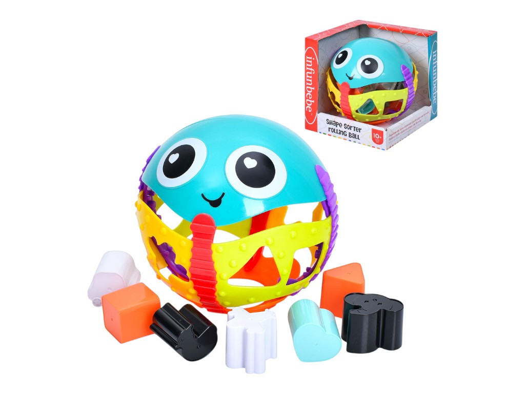 PLB6787 Infunbebe Shape Sorter Rolling Ball 1