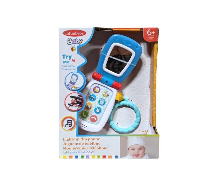 LS1050 Infunbebe Light-Up Flip Phone 1