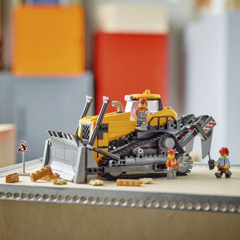 60466 Yellow Bulldozer V29 3