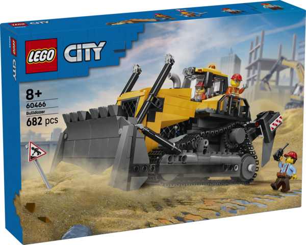 60466 Yellow Bulldozer V29 4