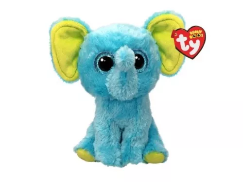 TY 37359 BOOS TRUNKLES, 15 cm - blue elephant (3) 1