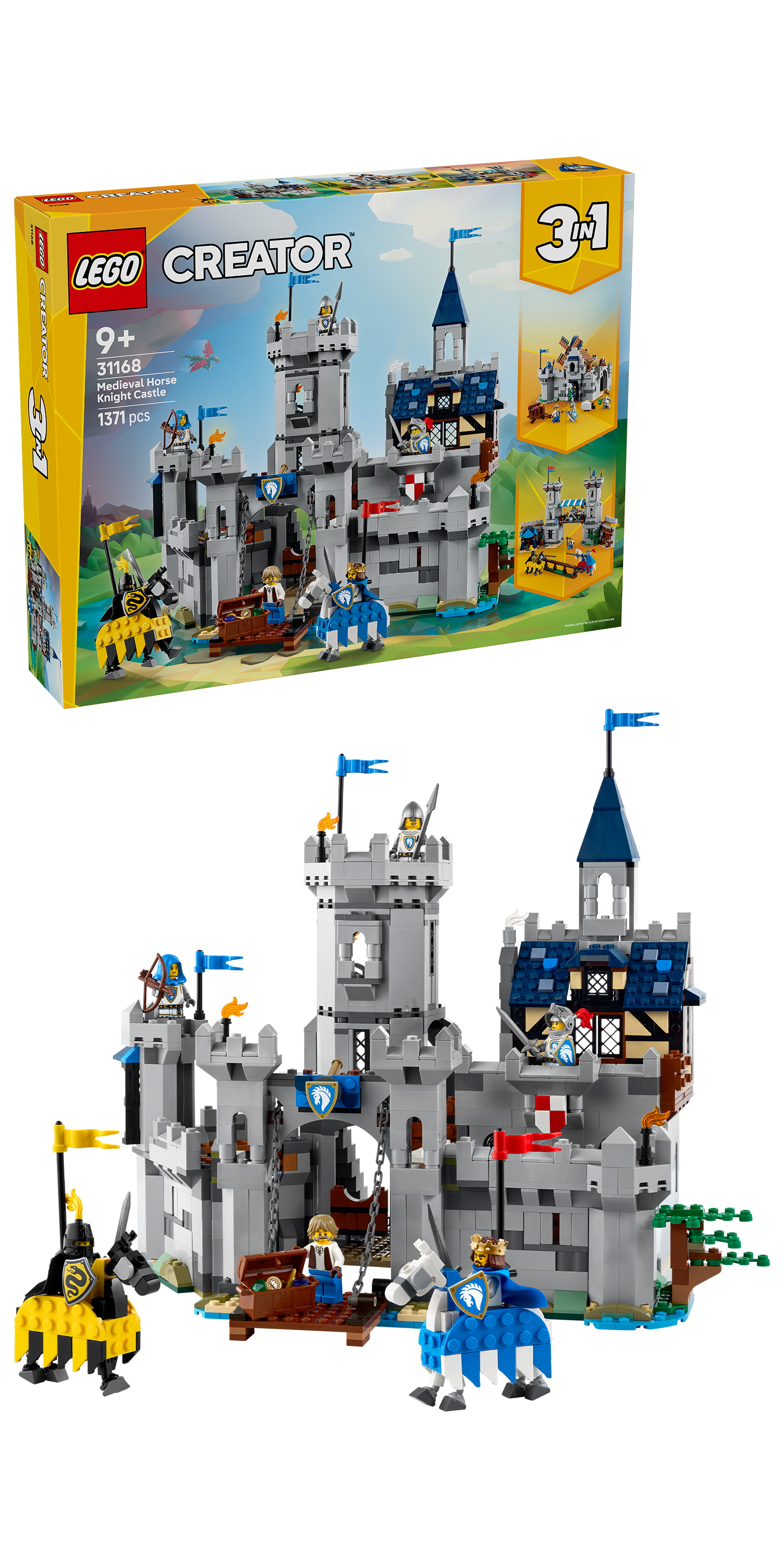 31168 Medieval Horse Knight Castle V29 1