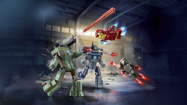 76320 Iron Man & War Machine vs. H.. V29 1