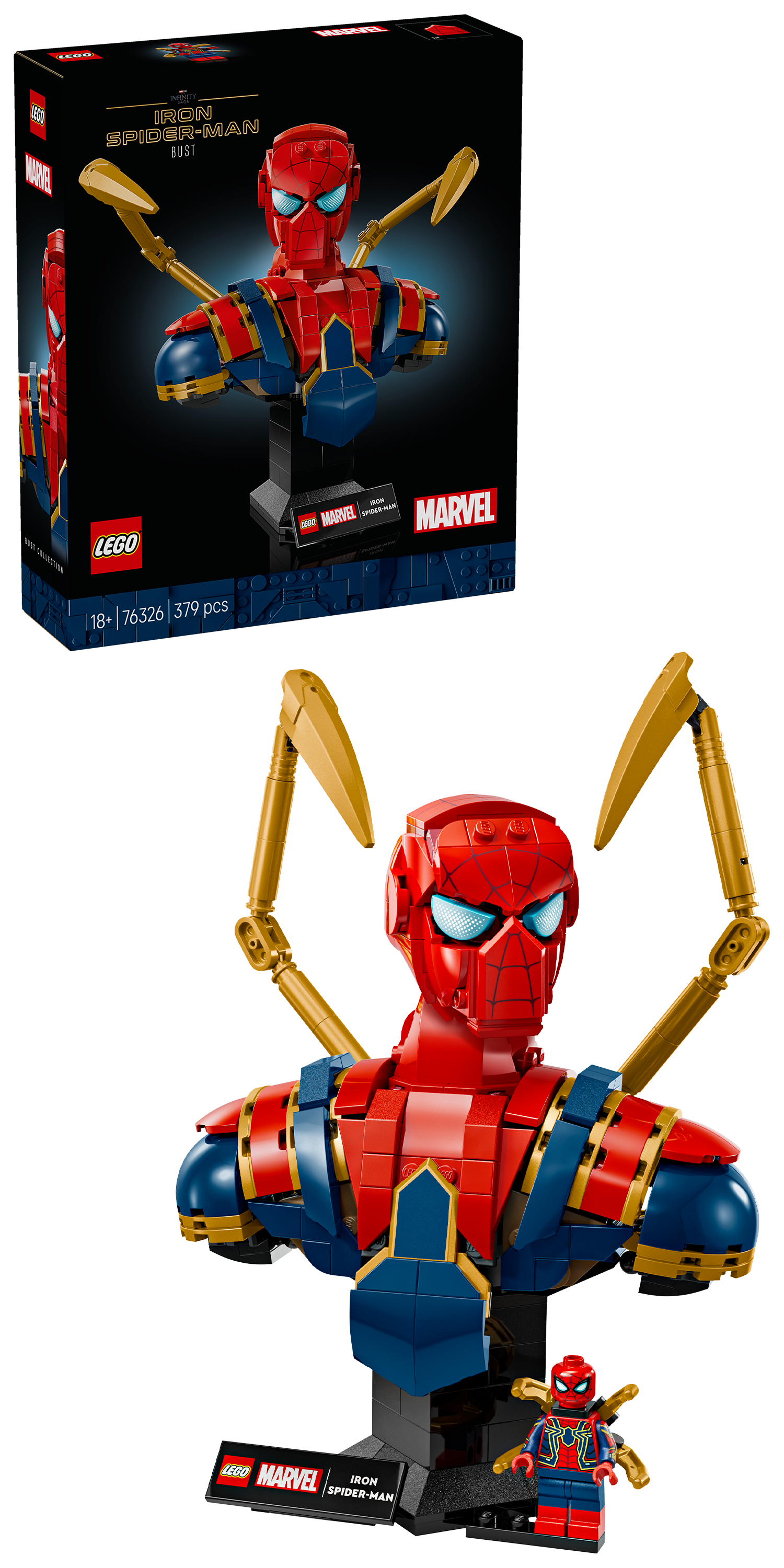 76326 Iron Spider-Man Bust V29 1