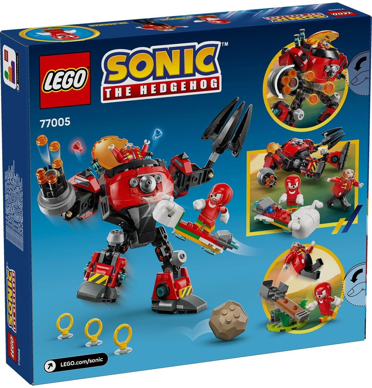 77005 Knuckles vs. Dr. Eggman Egg.. V29 2