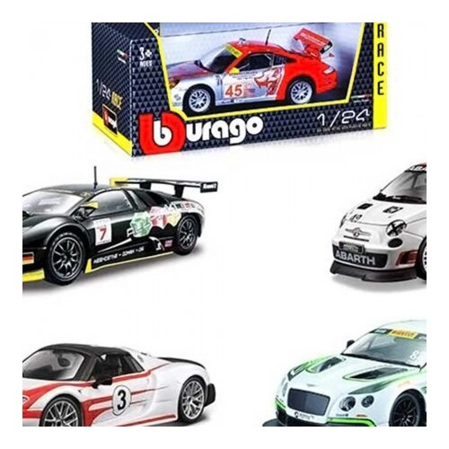 BU28000 BURAGO RACING COLLEZIONE 1/24 ASST 1