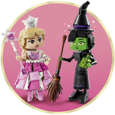 75682 Elphaba & Glinda Figures V29 3