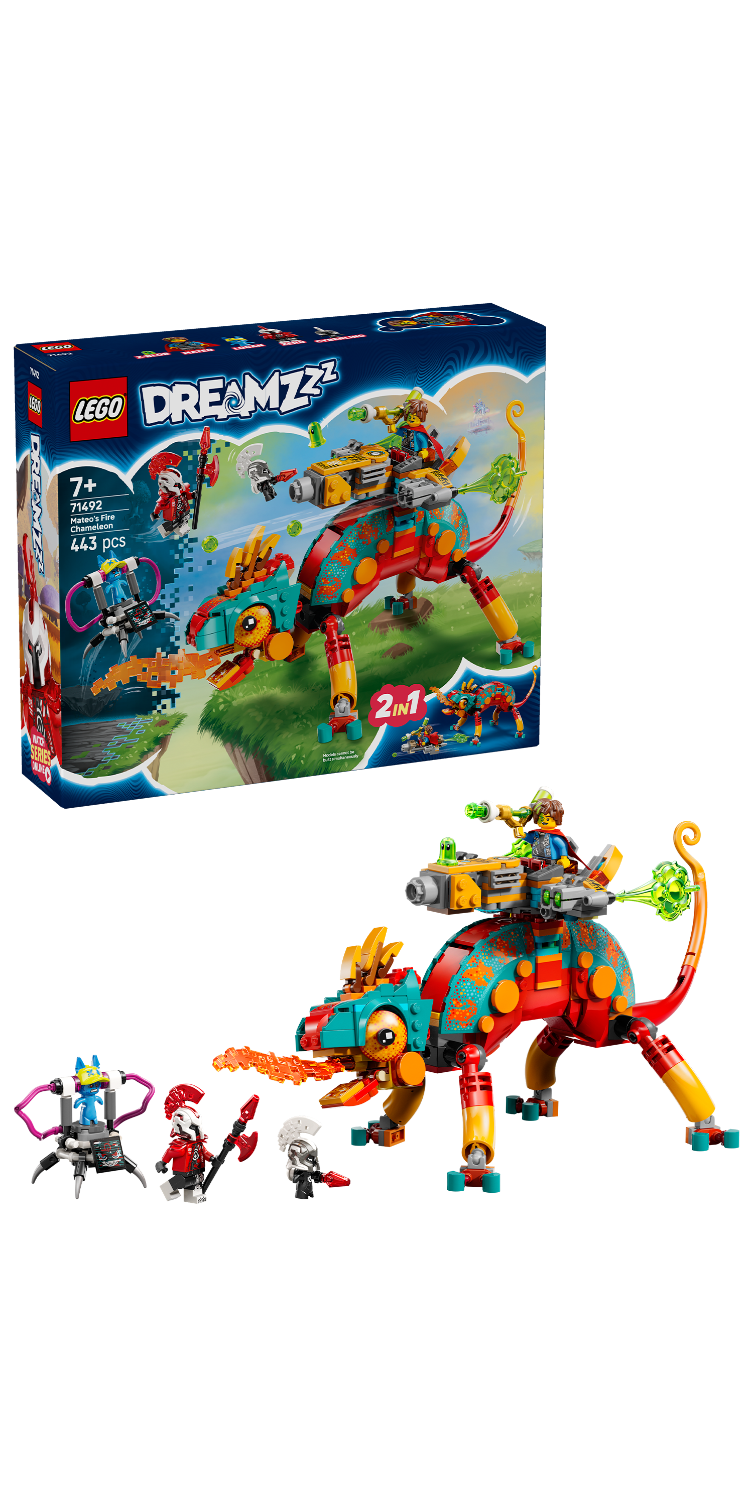 71492 Mateo's Fire Chameleon 1