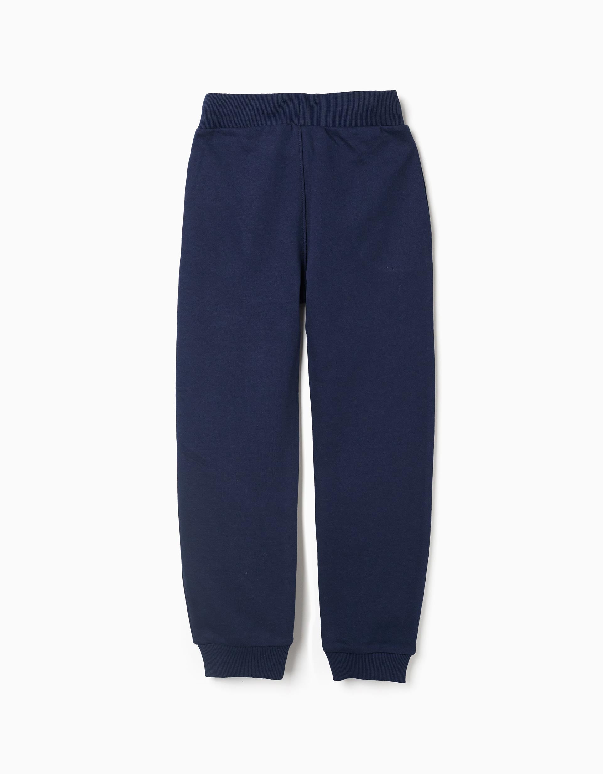 31047074006026 - PANTS FLEECE, DARK BLUE, 6/7 2