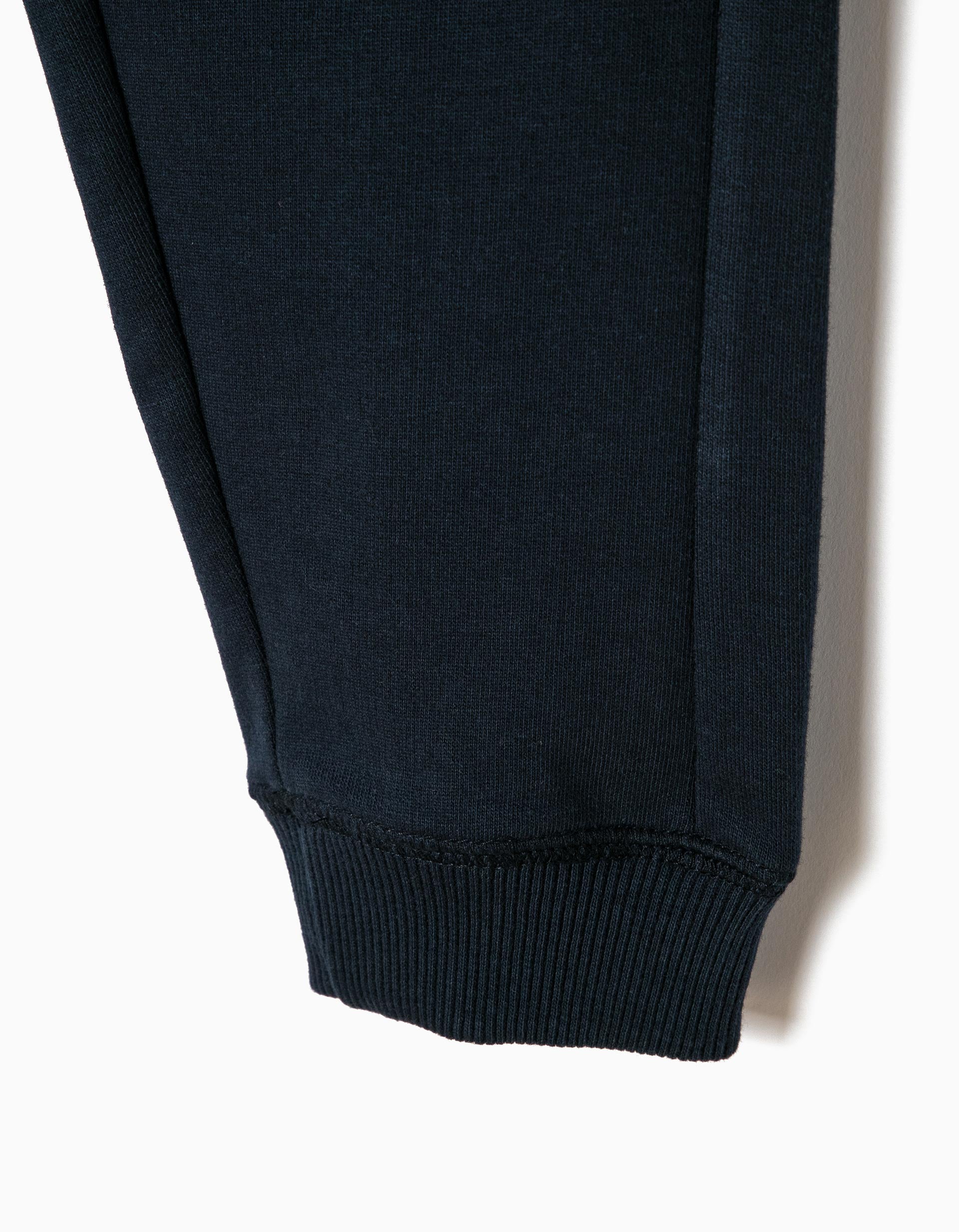 31047074006026 - PANTS FLEECE, DARK BLUE, 6/7 4