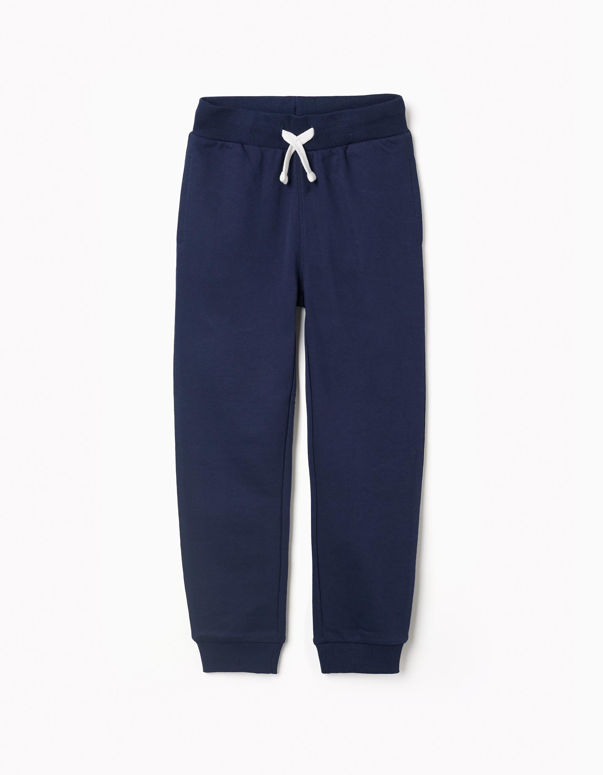 31047074006026 - PANTS FLEECE, DARK BLUE, 6/7 1