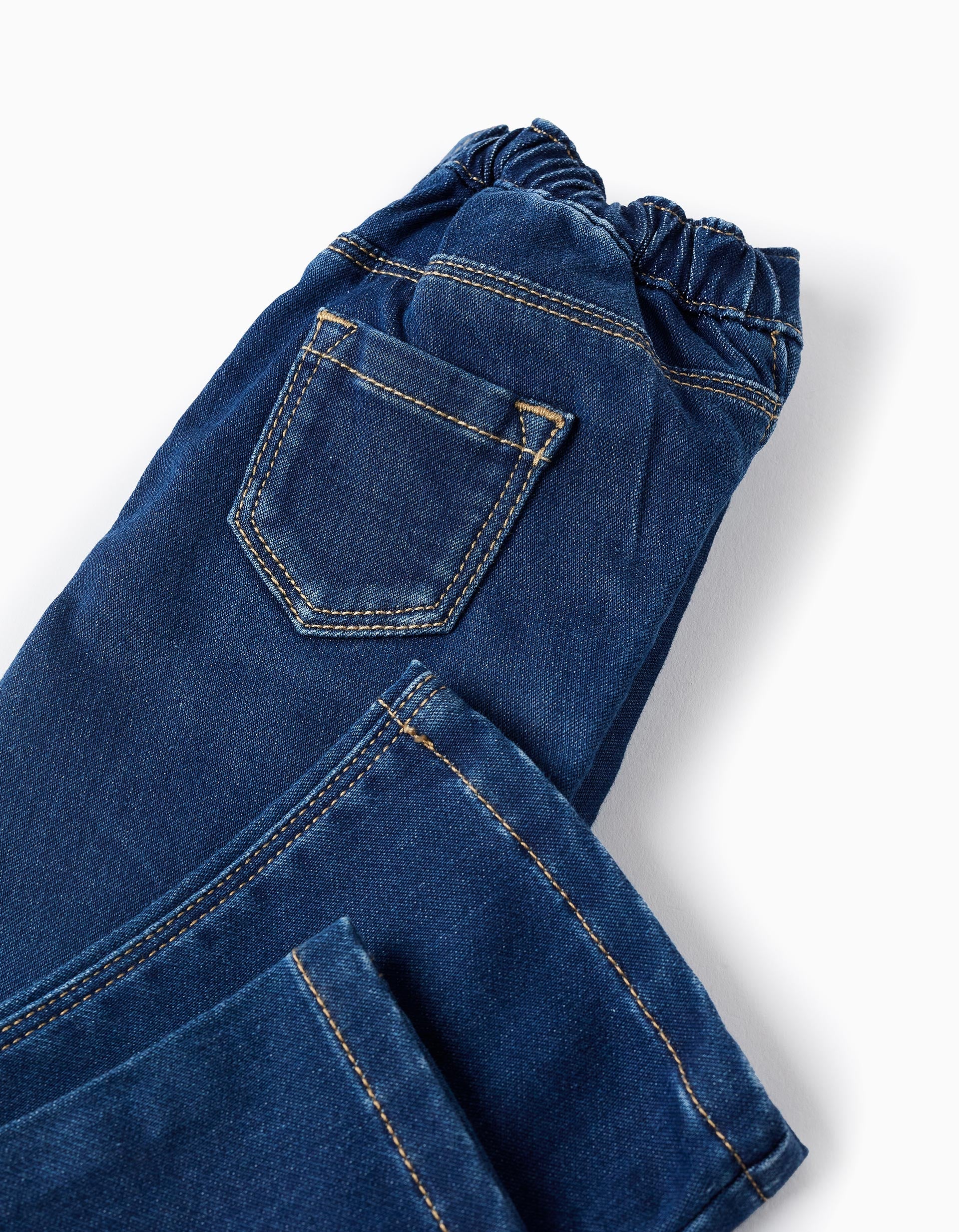31072973003008 - PANTS KNIT DENIM, BLUE, 9/12M 4