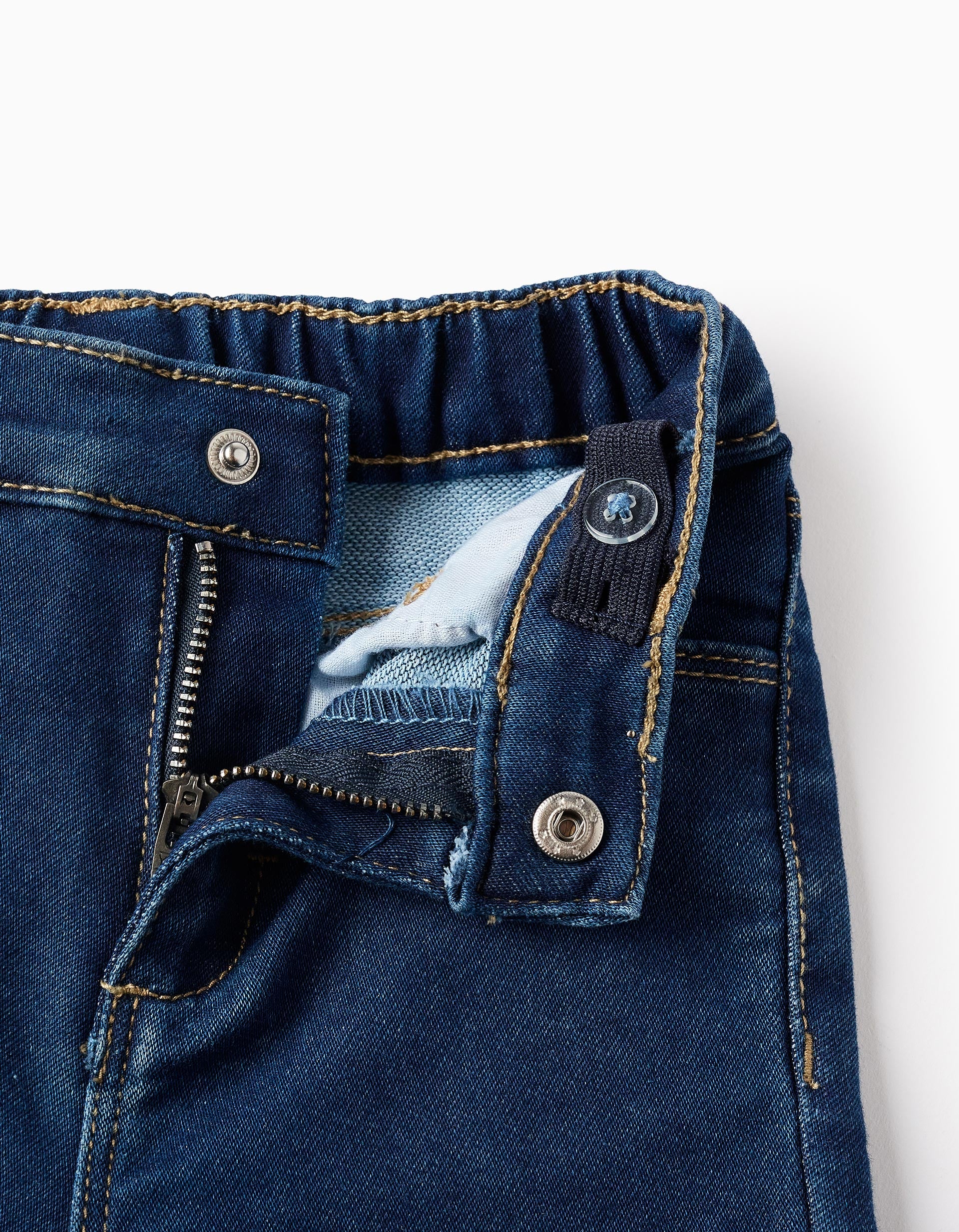31072973003009 - PANTS KNIT DENIM, BLUE, 12/18M 3