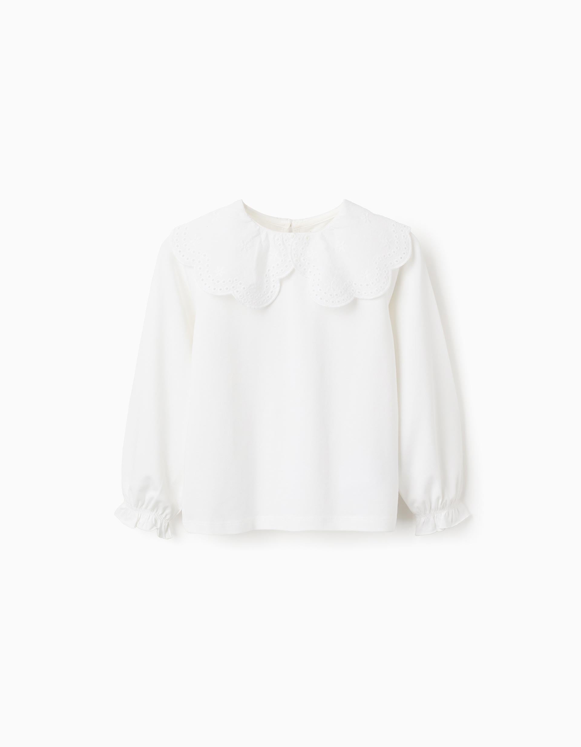 31074815041028 - LS TSHIRT JERSEY, WHITE, 7/8 1
