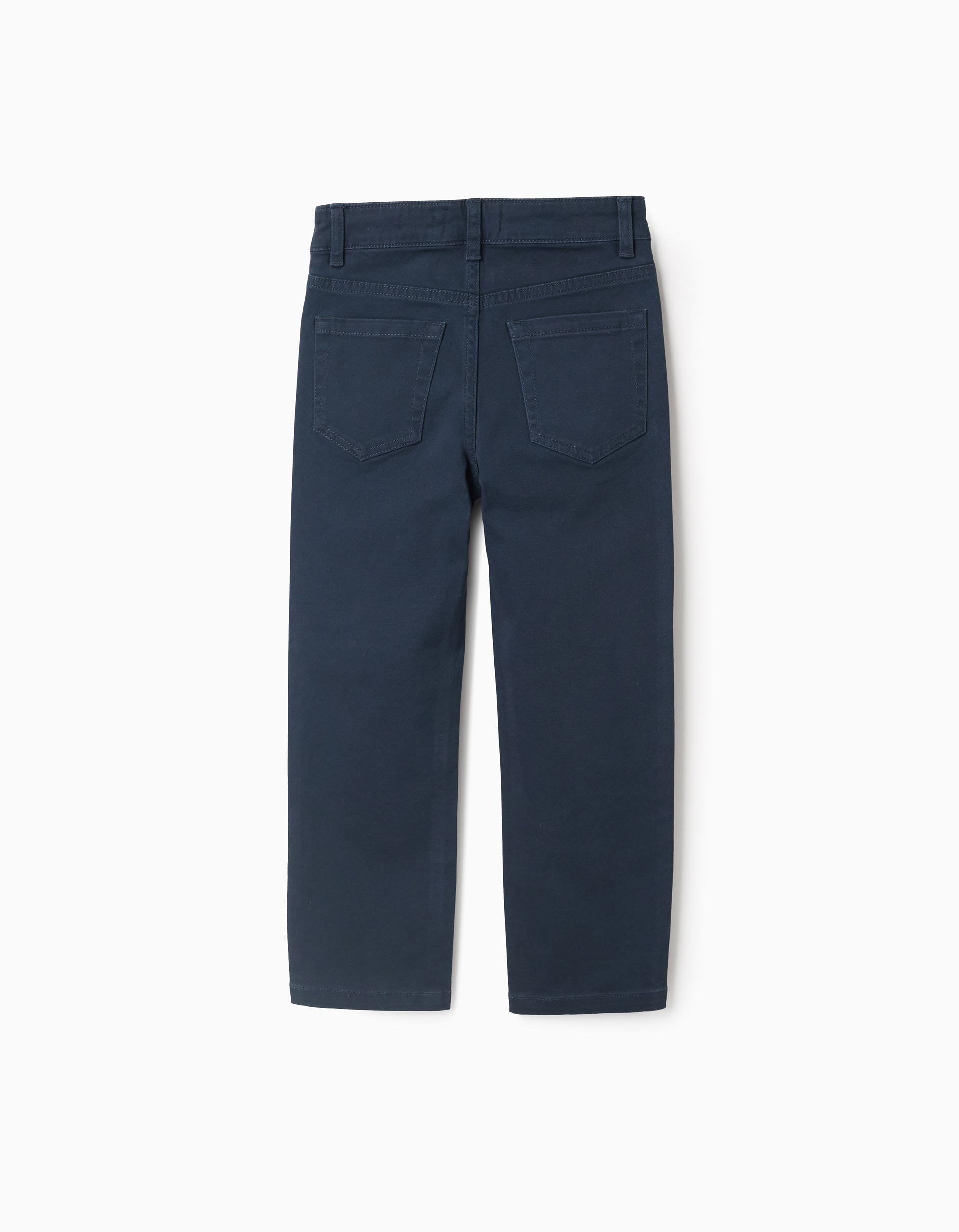 31071174006040 - PANTS TWILL, DARK BLUE, 13/14 2