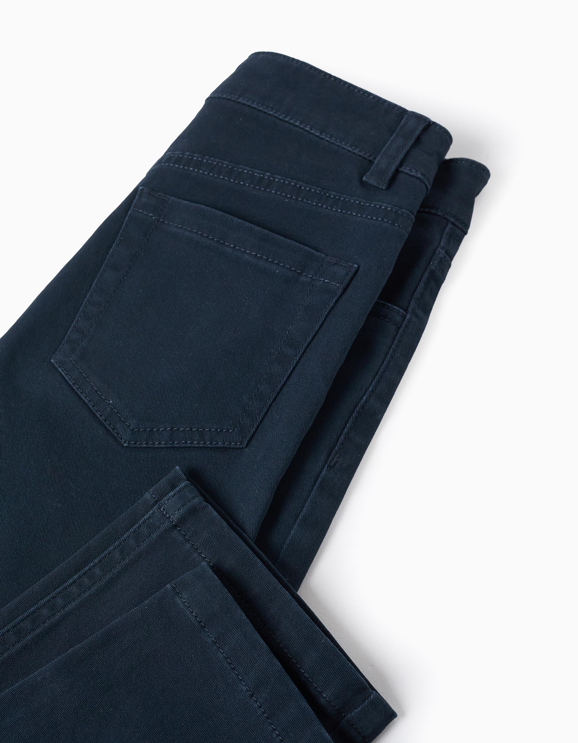 31071174006040 - PANTS TWILL, DARK BLUE, 13/14 4