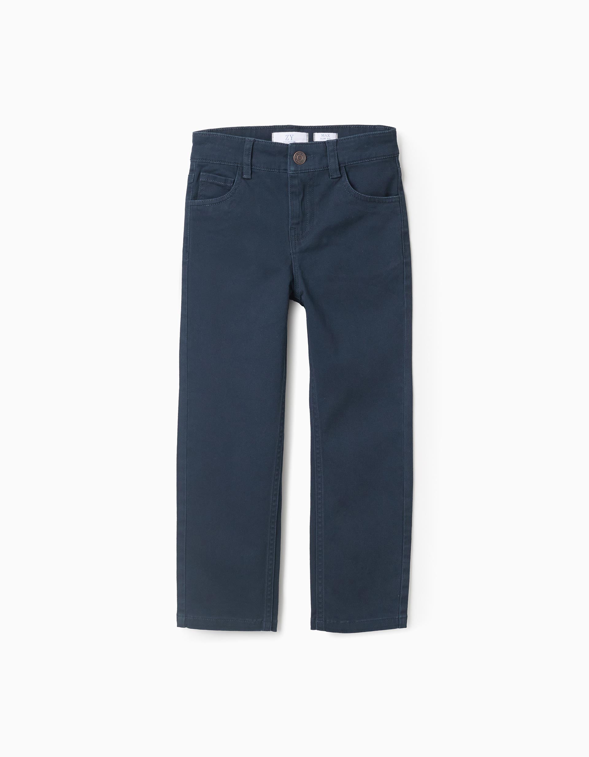 31071174006040 - PANTS TWILL, DARK BLUE, 13/14 1
