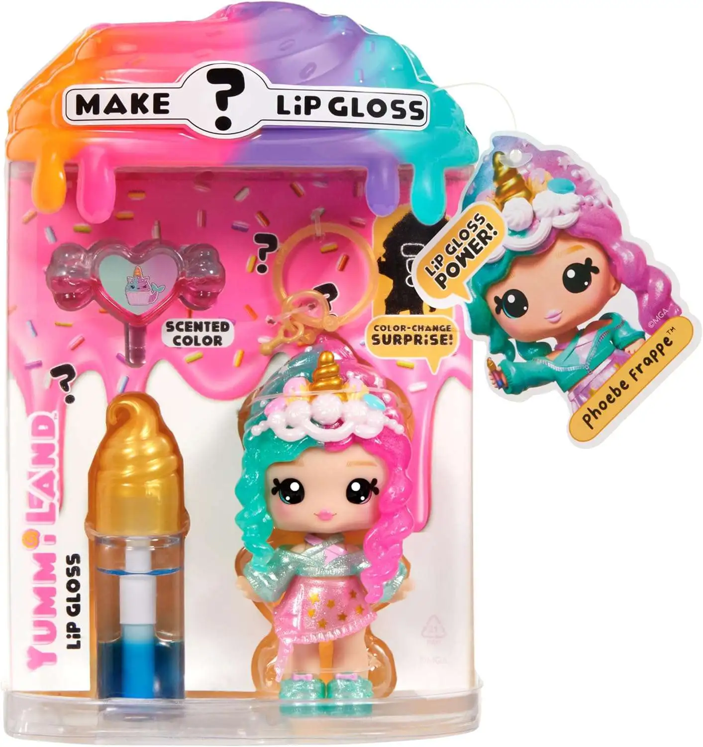 546061 YUMMILAND LIP GLOSS MYSTERY COLOR PDQ 1