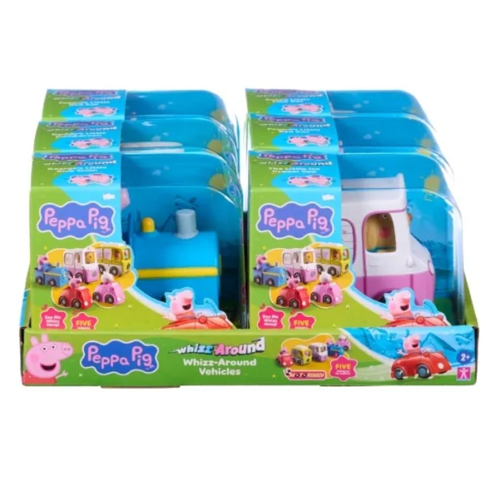 TO8338 08338 PEPPA'S LS WHIZZ AROUND VEHICLES ASST 1