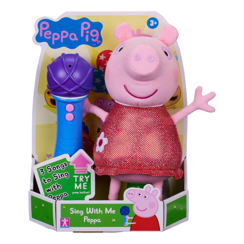 TO8117 08117 PEPPA SING WITH ME PLUSH 1