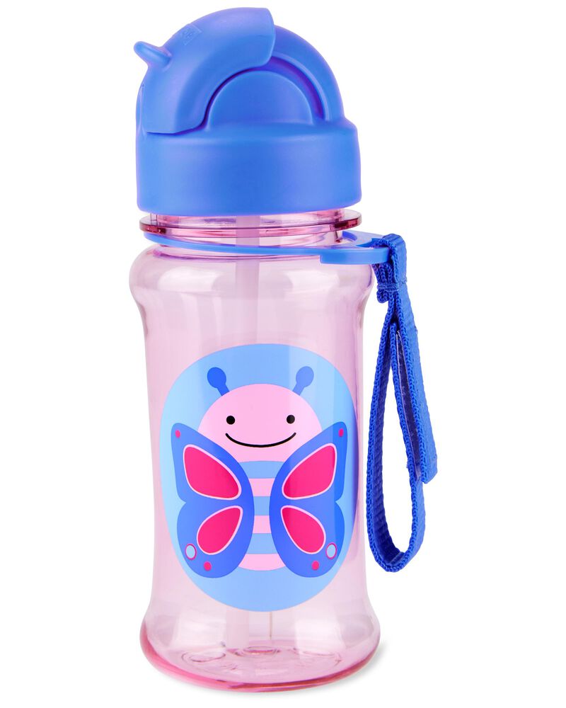 Zoo Tritan Straw Bottle - Butterfly 1