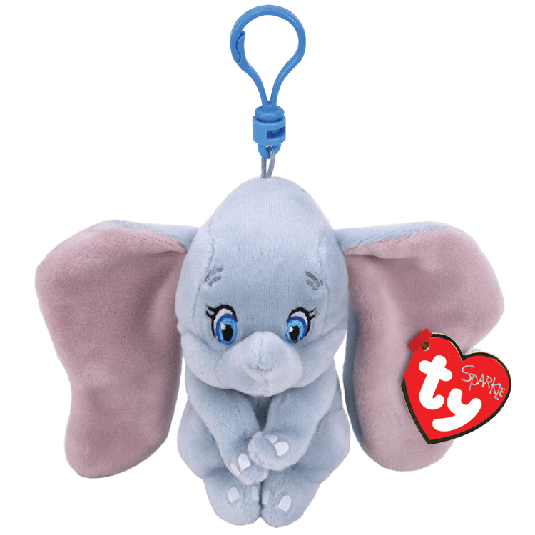 TY 41095 Beanie Babies Lic Disney DUMBO, 15 cm - elephant with sound (1) 1