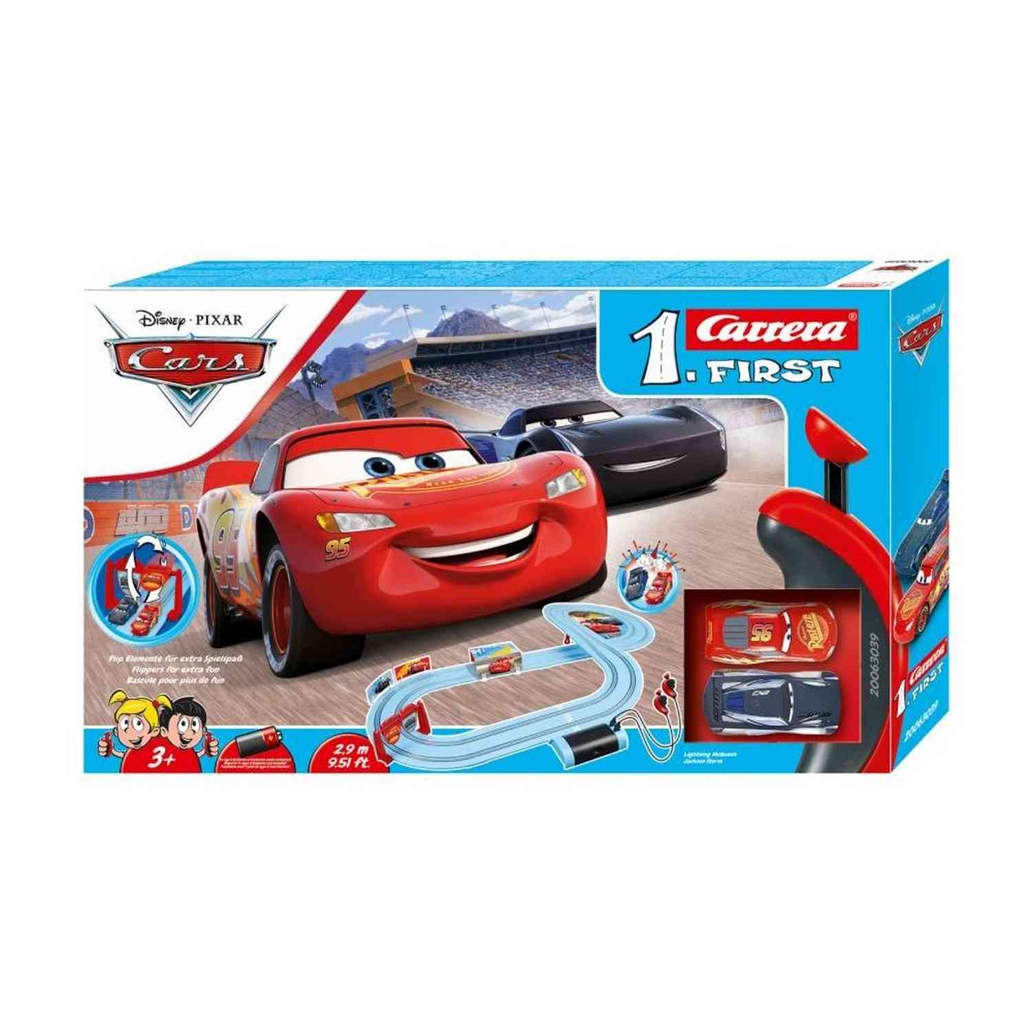 RVC63038 CARRERA SET  DISNEY PIXAR CARS POWER DUELL 1