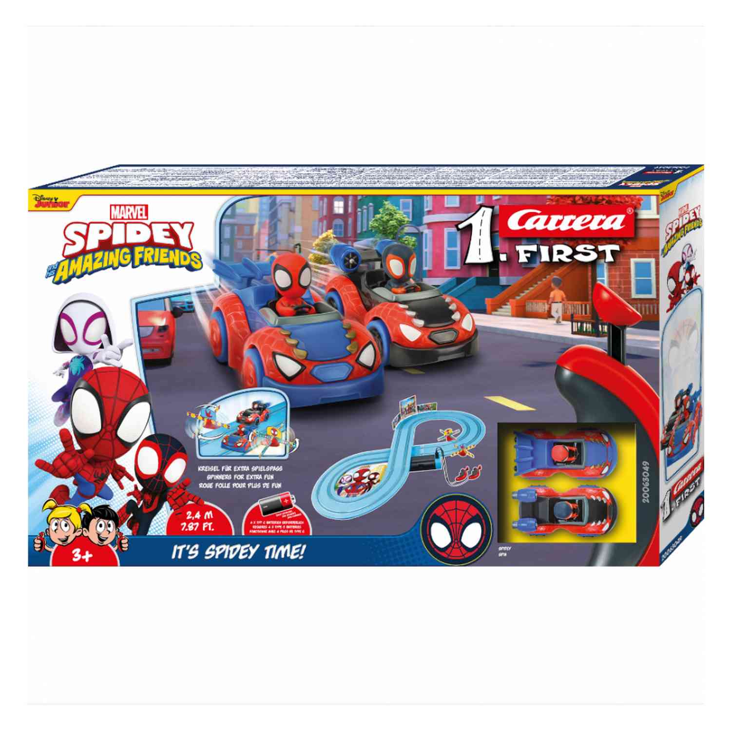 RVC63049 CARRERA SET ITS SPIDEY TIME 1
