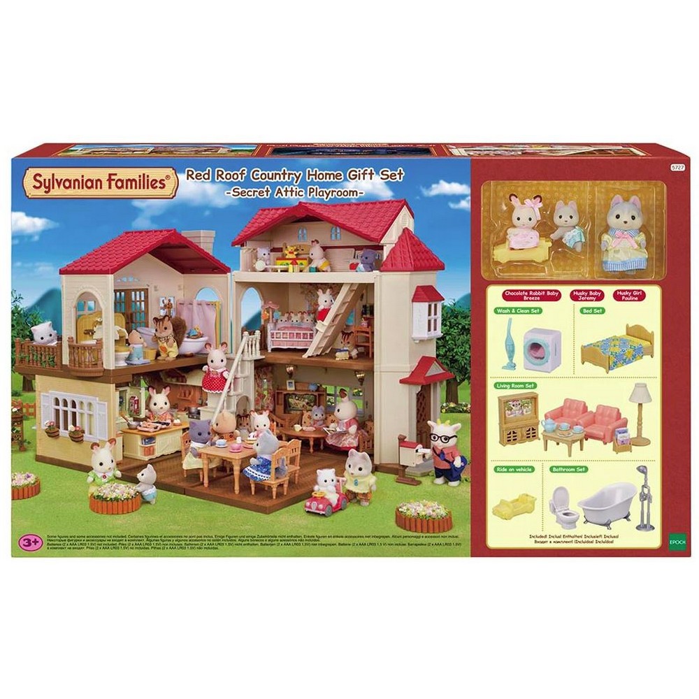 EC5727 SYLVANIAN RED ROOF COUNTRY HOME GIFT SECRET 1