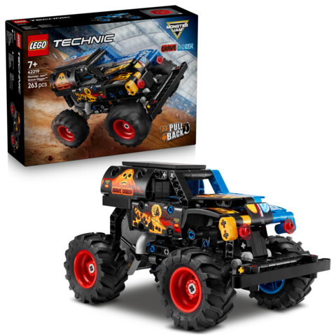 42219 Monster Jam# Grave Digger# Fire and Ice 3