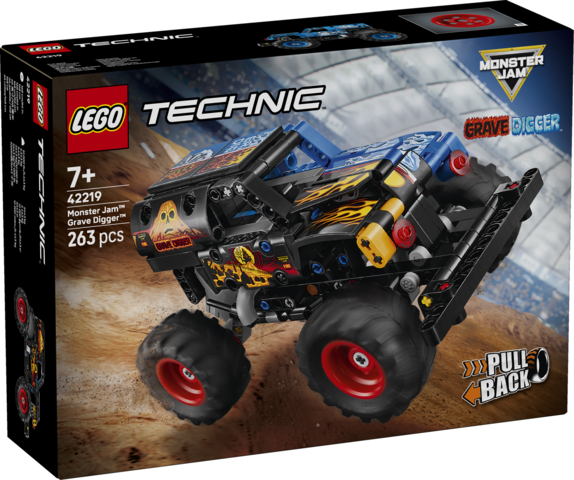 42219 Monster Jam# Grave Digger# Fire and Ice 4