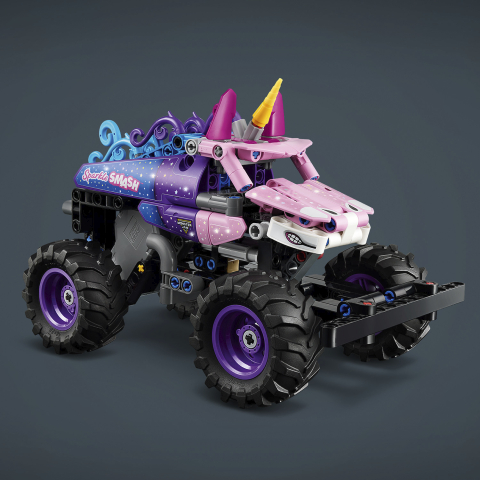 42220 Monster Jam# Sparkle Smash# Pull-Back 2