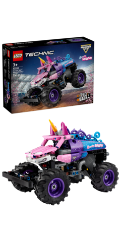 42220 Monster Jam# Sparkle Smash# Pull-Back 4